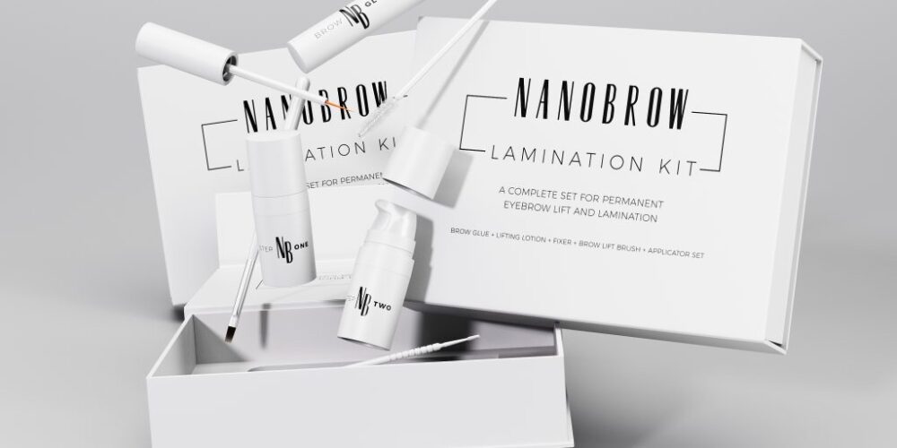 Sobrancelhas definidas por 6 semanas com o Nanobrow Lamination Kit
