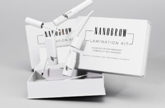 Sobrancelhas definidas por 6 semanas com o Nanobrow Lamination Kit