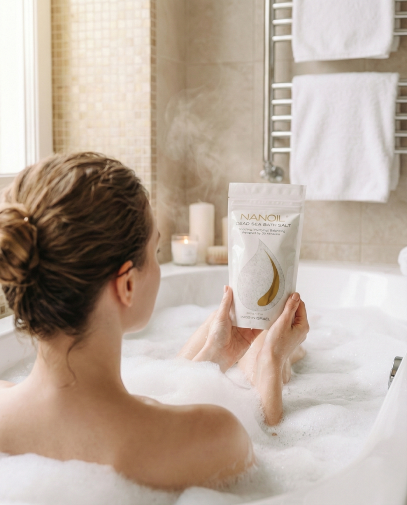 nanoil melhor sais de banho